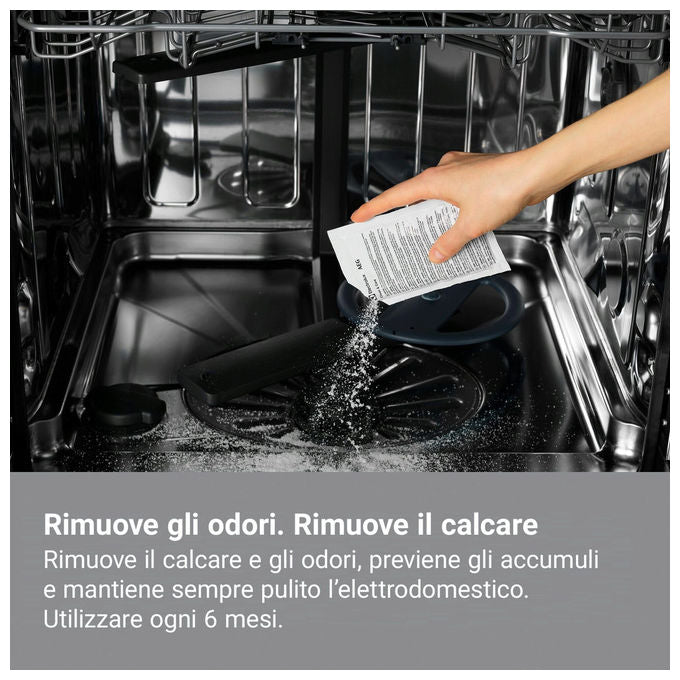 Electrolux M2GCP121 Clean and Care Detergente 3 in 1 Lavatrice e Lavastoviglie 12 bustine colore Bianco
