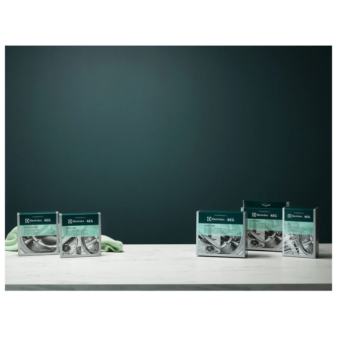 Electrolux M2GCP121 Clean and Care Detergente 3 in 1 Lavatrice e Lavastoviglie 12 bustine colore Bianco