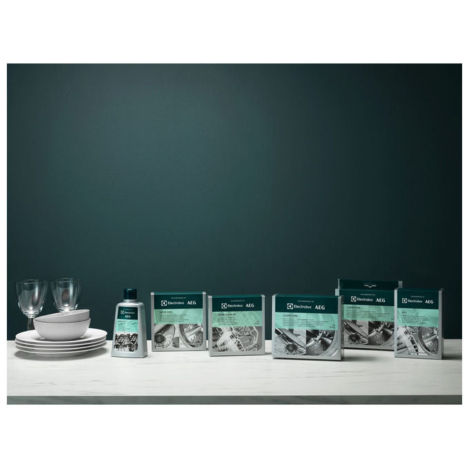Electrolux M2GCP121 Clean and Care Detergente 3 in 1 Lavatrice e Lavastoviglie 12 bustine colore Bianco