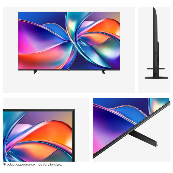 Hisense 50E79Q E7Q Smart TV QLED 4K Ultra HD 50'' VIDAA Dolby Vision Dolby Atmos HDR10+ colore Nero