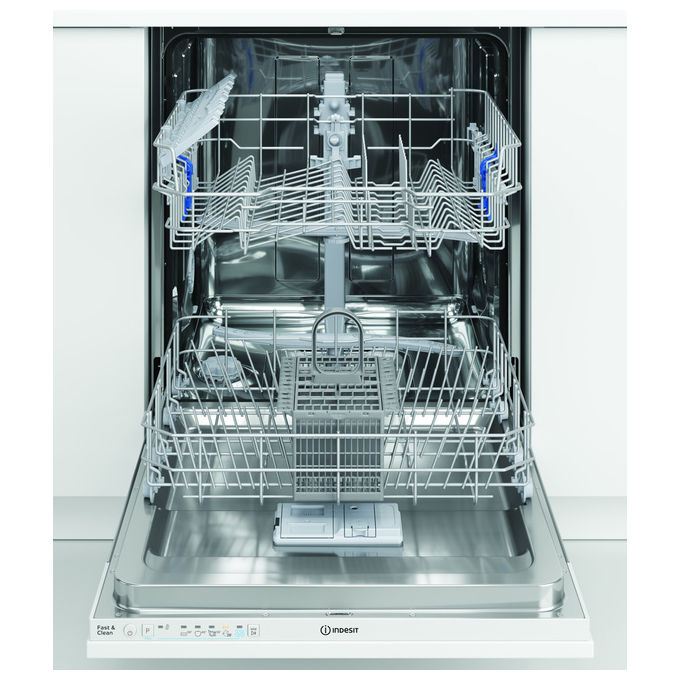 Indesit IN2ID14CN80 Lavastoviglie da Incasso 14 coperti Classe D 46 dB PushandGo (82x60x56 cm) colore Bianco
