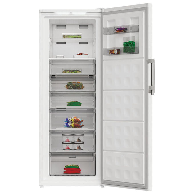 Whirlpool WHFF 6403 W4E Congelatore Verticale 404 L 191 cm Classe E 38 dB NoFrost FastFreezing 6 cassetti colore Bianco