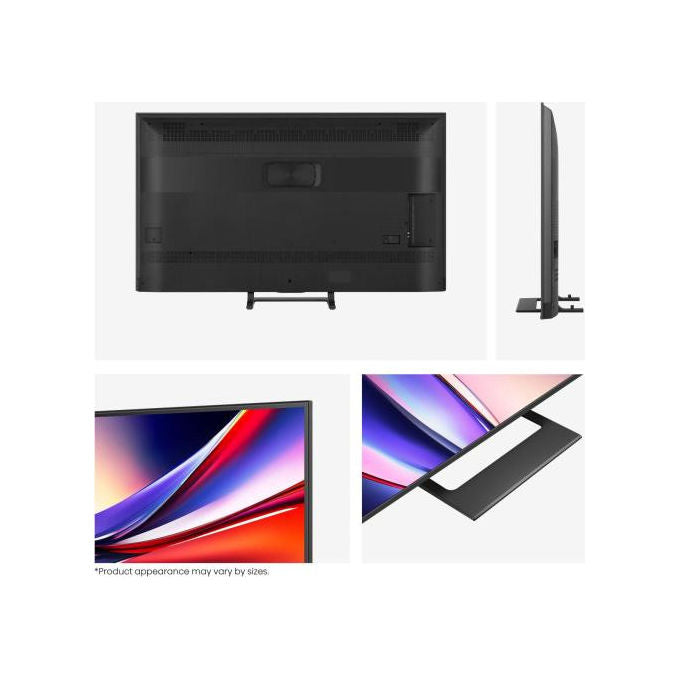Hisense 50A79Q Smart TV QLED 50'' 4K Ultra HD VIDAA Dolby Vision Dolby Atmos DVB-T2 colore Nero