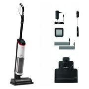 Polti WDEU0003 RollySteam Aspirapolvere Lavapavimenti Senza Filo 3in1 a Vapore HEPA 450W 14000Pa 35 min colore Nero Grigio Bianco