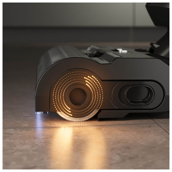 Polti WDEU0003 RollySteam Aspirapolvere Lavapavimenti Senza Filo 3in1 a Vapore HEPA 450W 14000Pa 35 min colore Nero Grigio Bianco