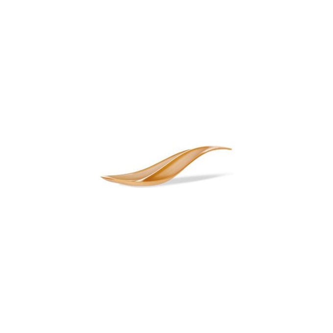Poloplast Cucchiaio Riutilizzabile Wave Oro in PS 21 cm