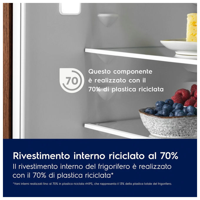Electrolux ENT6MD19S3 Frigorifero da incasso Serie 600 TwinTech Total No Frost 188.4 cm colore Bianco