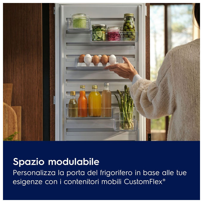 Electrolux ENT6MD19S3 Frigorifero da incasso Serie 600 TwinTech Total No Frost 188.4 cm colore Bianco
