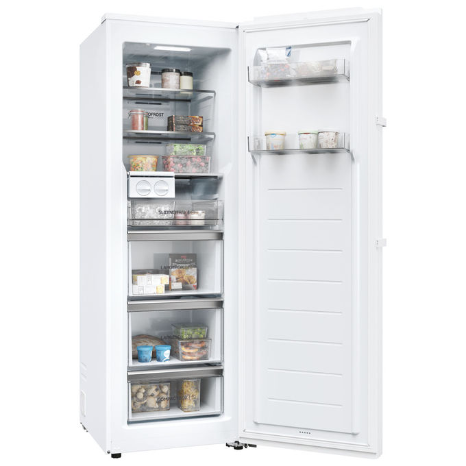 Haier H4F272WDH1 Up 60 Series 5 Congelatore Verticale 276 L 177 cm Classe D 37 dB No Frost Wi-Fi colore Bianco