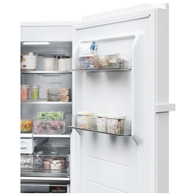 Haier H4F272WDH1 Up 60 Series 5 Congelatore Verticale 276 L 177 cm Classe D 37 dB No Frost Wi-Fi colore Bianco