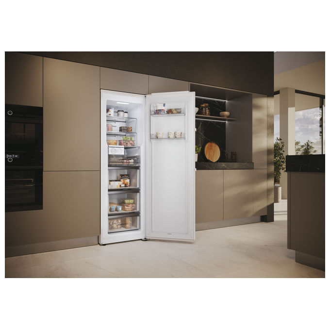 Haier H4F272WDH1 Up 60 Series 5 Congelatore Verticale 276 L 177 cm Classe D 37 dB No Frost Wi-Fi colore Bianco