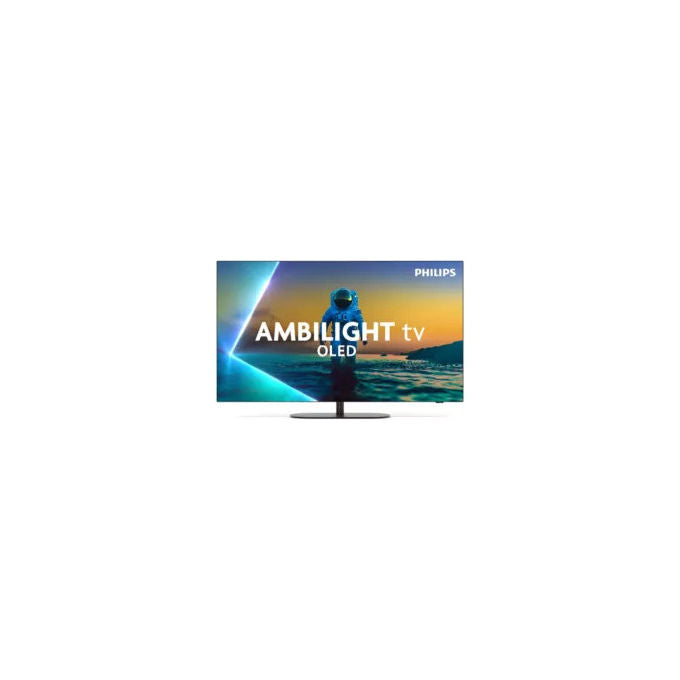 Philips 42OLED820-12 Ambilight TV OLED 42'' 4K UHD Google TV Dolby Vision Atmos P5 AI colore Nero