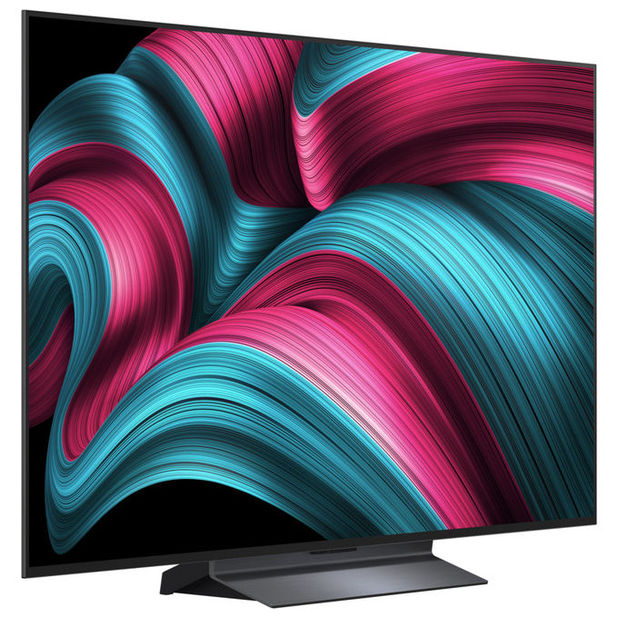 LG OLED55C55LA Serie C5 Smart TV OLED evo 55'' 4K WebOS 25 α9 Gen8 Dolby Vision VRR 144Hz 40W colore Nero