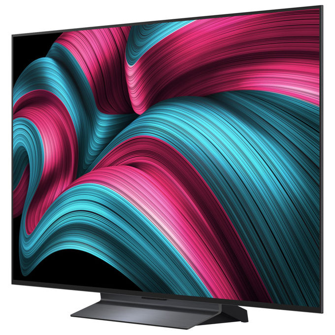 LG OLED55C55LA Serie C5 Smart TV OLED evo 55'' 4K WebOS 25 α9 Gen8 Dolby Vision VRR 144Hz 40W colore Nero