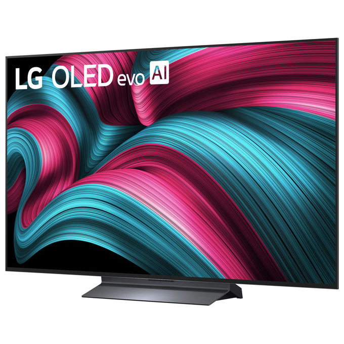 LG OLED55C55LA Serie C5 Smart TV OLED evo 55'' 4K WebOS 25 α9 Gen8 Dolby Vision VRR 144Hz 40W colore Nero
