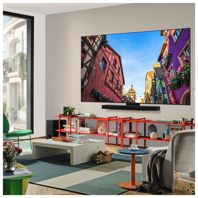 LG OLED55C55LA Serie C5 Smart TV OLED evo 55'' 4K WebOS 25 α9 Gen8 Dolby Vision VRR 144Hz 40W colore Nero
