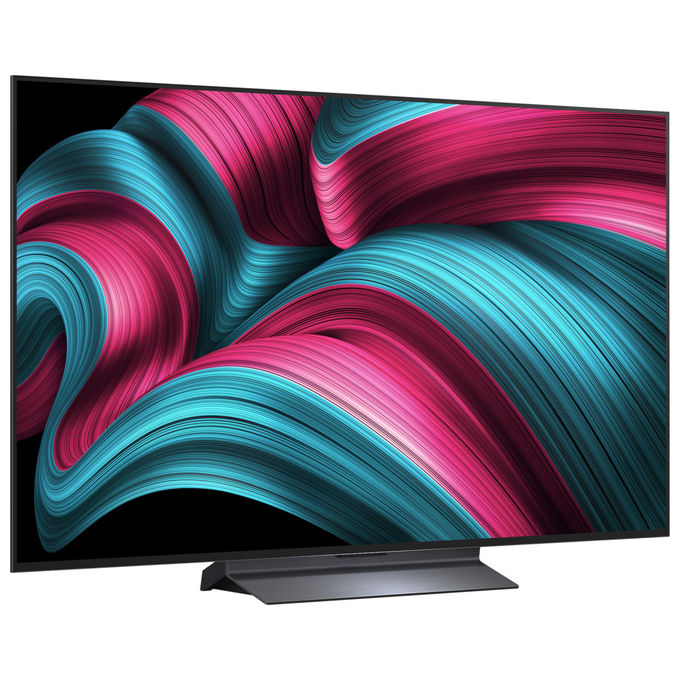 LG OLED55C55LA Serie C5 Smart TV OLED evo 55'' 4K WebOS 25 α9 Gen8 Dolby Vision VRR 144Hz 40W colore Nero