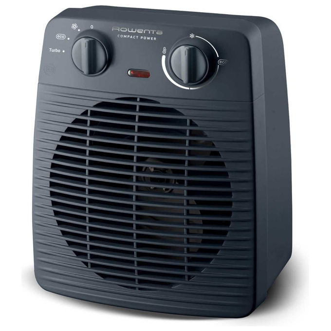 Rowenta SO2211F0 Compact Power Termoventilatore 2000W per ambienti fino a 30 m² termostato regolabile colore Blu