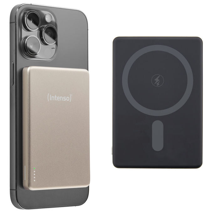 Intenso MW5000 Power Bank 5000mAh Wireless Champagne