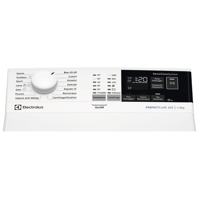 Electrolux Lavatrice Carica Alto SensiCare 6 kg 1200 Giri