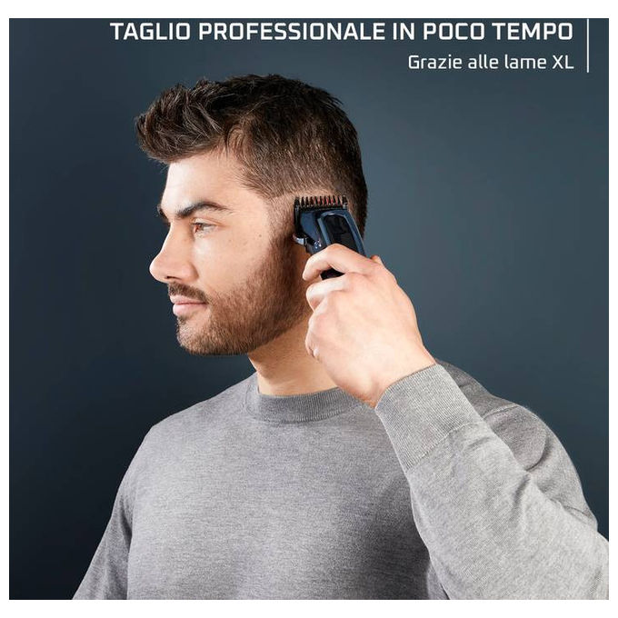 Rowenta Barber Experience TN1551E0 Tagliacapelli Nero Blu