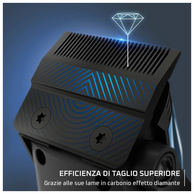Rowenta Barber Experience TN1551E0 Tagliacapelli Nero Blu