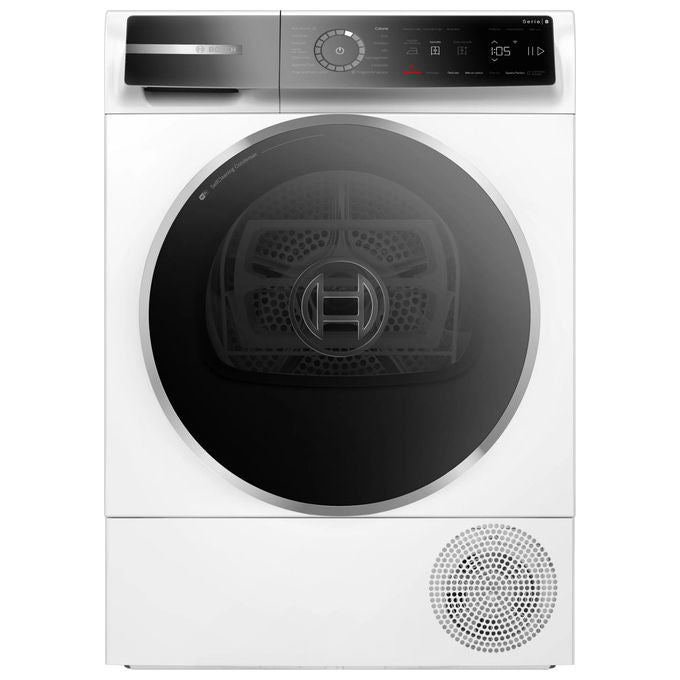 Bosch WQB246C0II Serie 8 Asciugatrice Pompa di Calore 9 Kg Classe B Condensatore Autopulente Iron Assist Wi-Fi (84x60x61 cm) colore Bianco