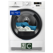 Electrolux EW6HBG19G Serie 600 Asciugatrice Pompa di Calore 9 Kg Classe C SensiCare Antipiega (85x60x64 cm) colore Bianco