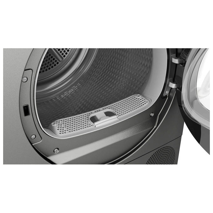 Bosch WQG243DRII Serie 6 Asciugatrice Pompa di Calore 9 Kg Classe C AutoDry Filtro Easy Clean (84.2x59.8x61.3 cm) colore Antracite