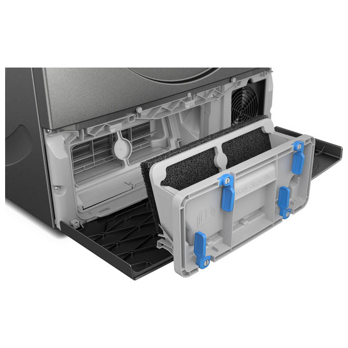 Bosch WQG243DRII Serie 6 Asciugatrice Pompa di Calore 9 Kg Classe C AutoDry Filtro Easy Clean (84.2x59.8x61.3 cm) colore Antracite