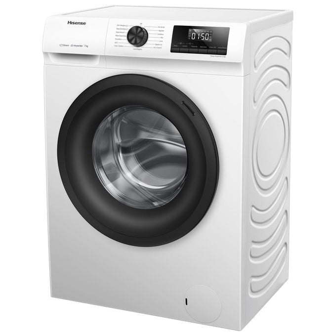 Hisense WFQP701219VM Lavatrice classe A 7 kg 1200 giri-min altezza 845 cm x larghezza 595 cm Bianco