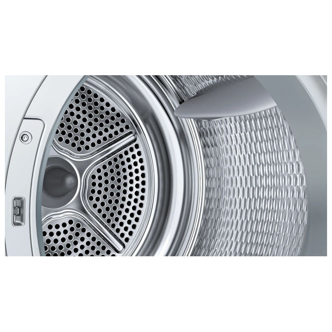 Bosch WQG243C0II Serie 6 Asciugatrice a Pompa di Calore 9 Kg Classe C AutoDry Iron Assist SensitiveDrying (84x60x61 cm) colore Bianco