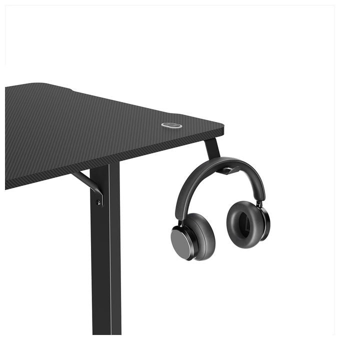 Noua Scrivania Gaming RGB Ergonomica 120x60 cm con Illuminazione Led