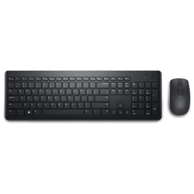 Dell KM3322W Tastiera e Mouse Wireless QWERTY Layout Italiano Nero