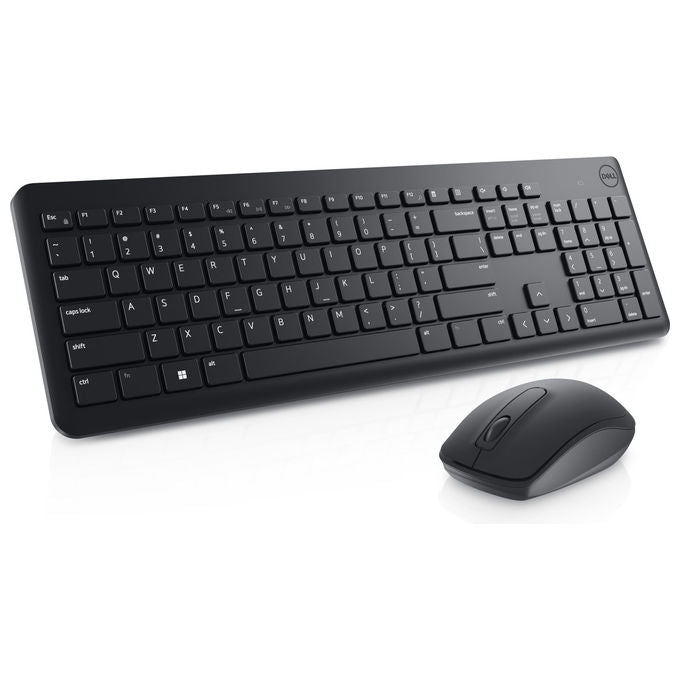 Dell KM3322W Tastiera e Mouse Wireless QWERTY Layout Italiano Nero