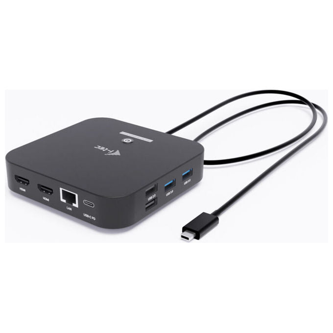 I-tec Docking Station USB-C Dual HDMI 4K con Power Delivery 100W