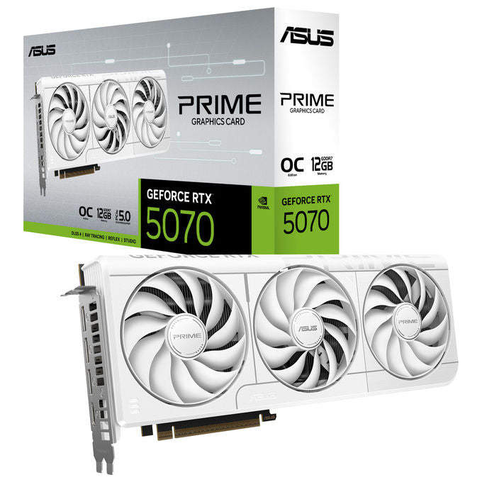 ASUS Prime GeForce Rtx 5070 12 Gb Gddr7 Bianca