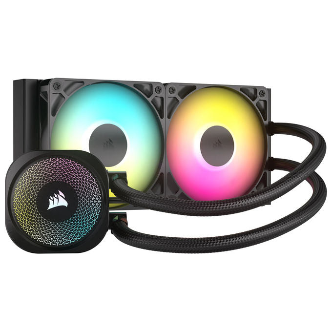 Corsair Nautilus 240 RS ARGB, Raffreddatore a Liquido per CPU Nero