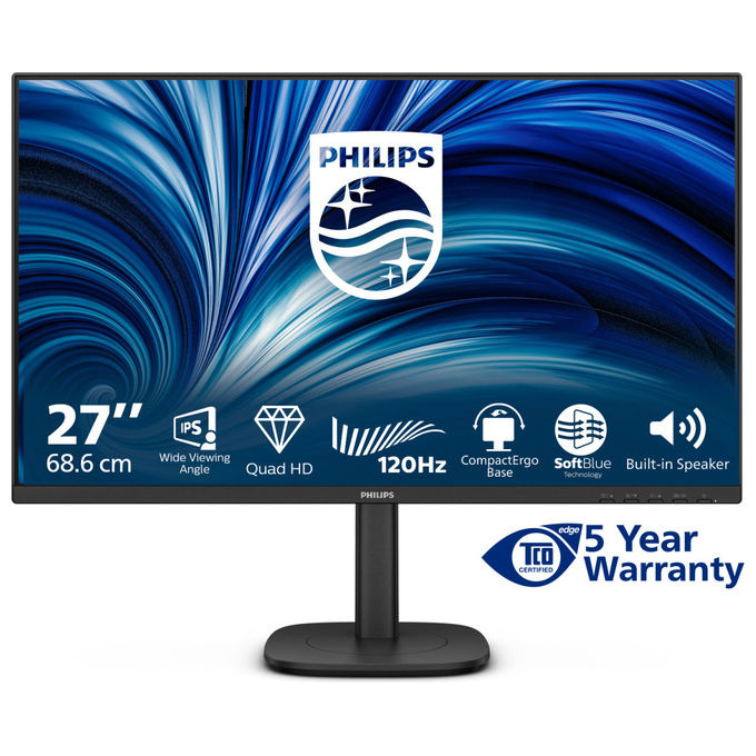 Monitor Philips 27B2N3500J Nero 27'' QHD 120Hz IPS