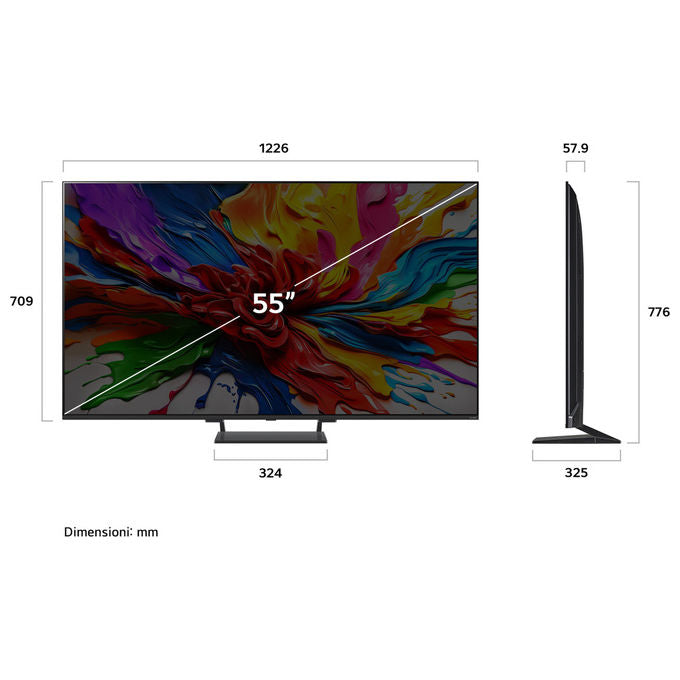 LG QNED evo AI 55 QNED93 MiniLED 4K Smart TV 2025
