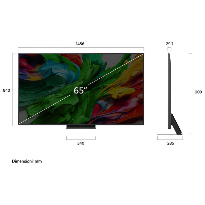 Lg Qned Evo Ai 65'' Serie Qned86 MiniLed 4K Smart Tv 2025