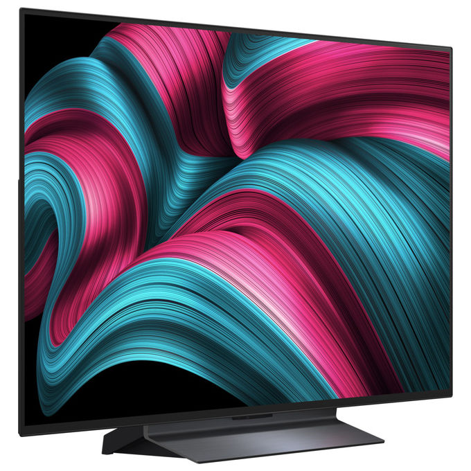 LG OLED48C55LA Serie C5 Smart TV OLED evo 48'' 4K α9 Gen8 Dolby Vision 40W 4 HDMI VRR 144Hz webOS 25 colore Nero