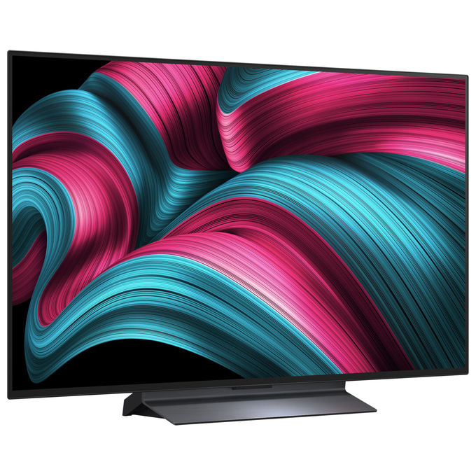 LG OLED48C55LA Serie C5 Smart TV OLED evo 48'' 4K α9 Gen8 Dolby Vision 40W 4 HDMI VRR 144Hz webOS 25 colore Nero