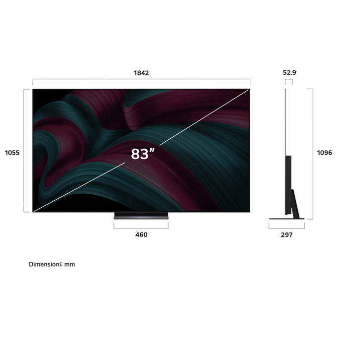 Lg Tv Oled Evo 83'' 4K Serie C5 Smart Tv Webos