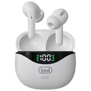 Trevi Cuffie Auricolari Wireless Bluetooth HMP 12E40, Bianco