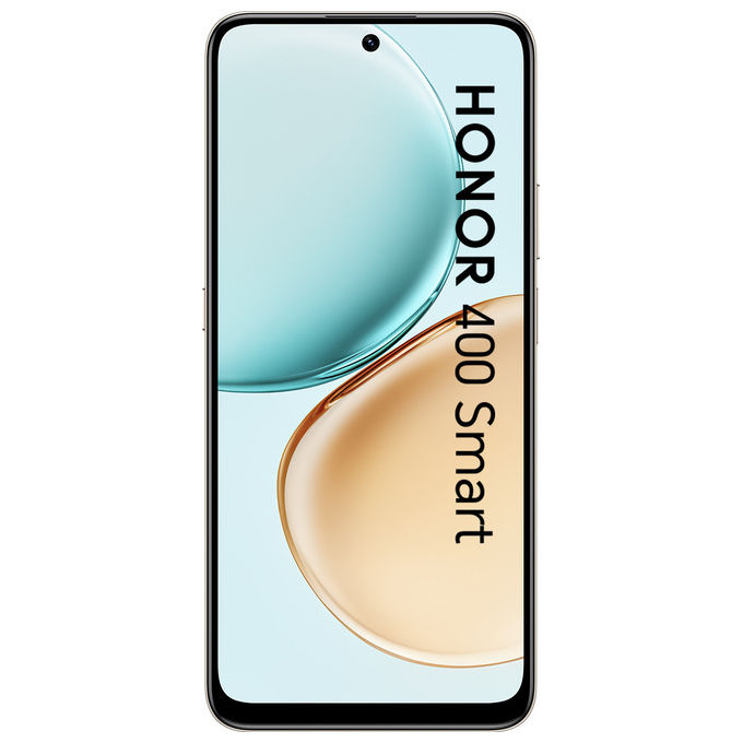 Honor 400 SMART Smartphone 6,77'' 6 GB RAM 128 GB 108 MP Batteria 6500 mAh NFC IP54 colore Oro