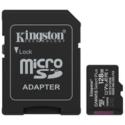 Kingston MicroSDXC 128GB Canvas Select Plus Gen3 con Adattatore SD