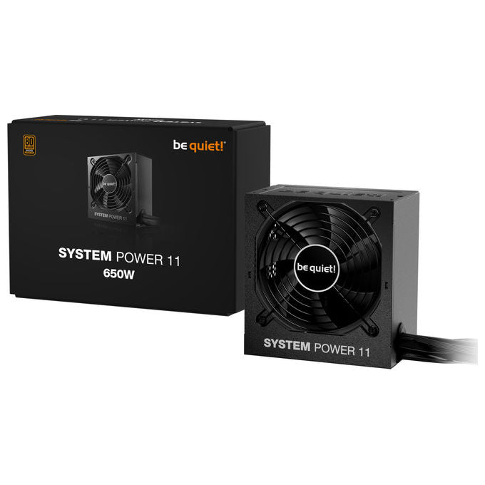 Be Quiet! System Power 11 650W Alimentatore Pc Atx Nero