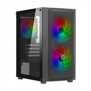 Nuwo Blitz R26 Case Micro-ATX Nero Mini Tower PC Gaming