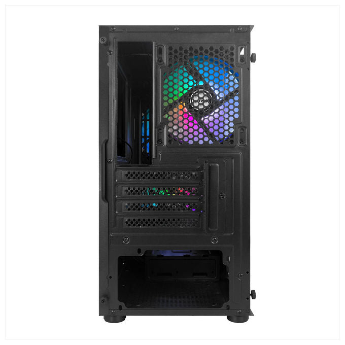 Nuwo Blitz R26 Case Micro-ATX Nero Mini Tower PC Gaming